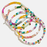 Indya Semi-Precious Layered Bracelet Set  - Multi