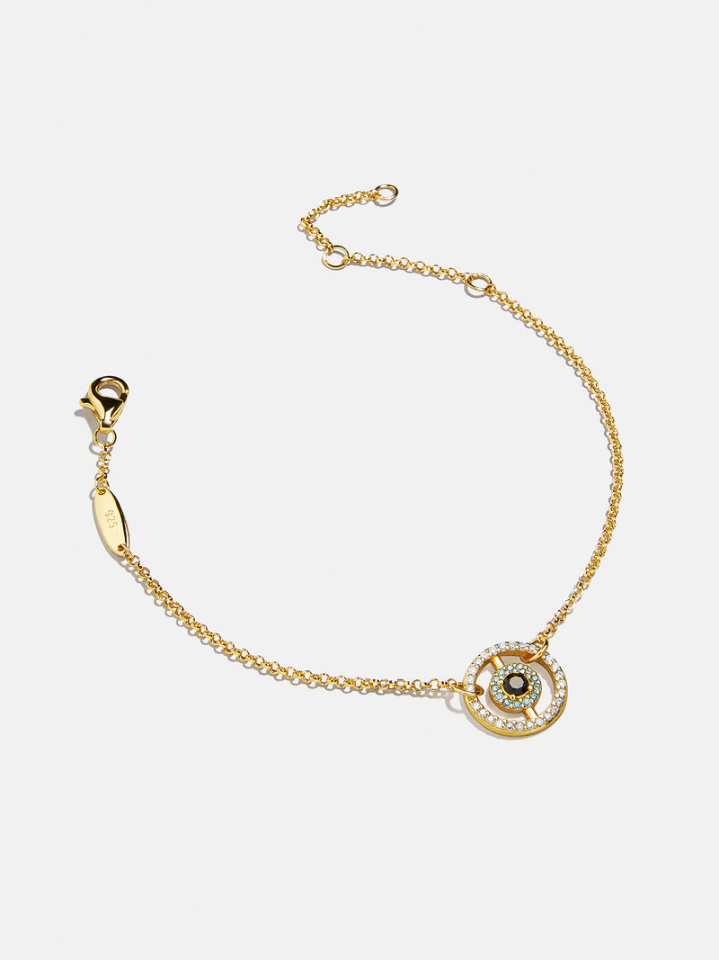 BaubleBar Sabrina 18K Gold Motif Bracelet - Evil Eye - 
    Enjoy 20% off - This Week Only
  
