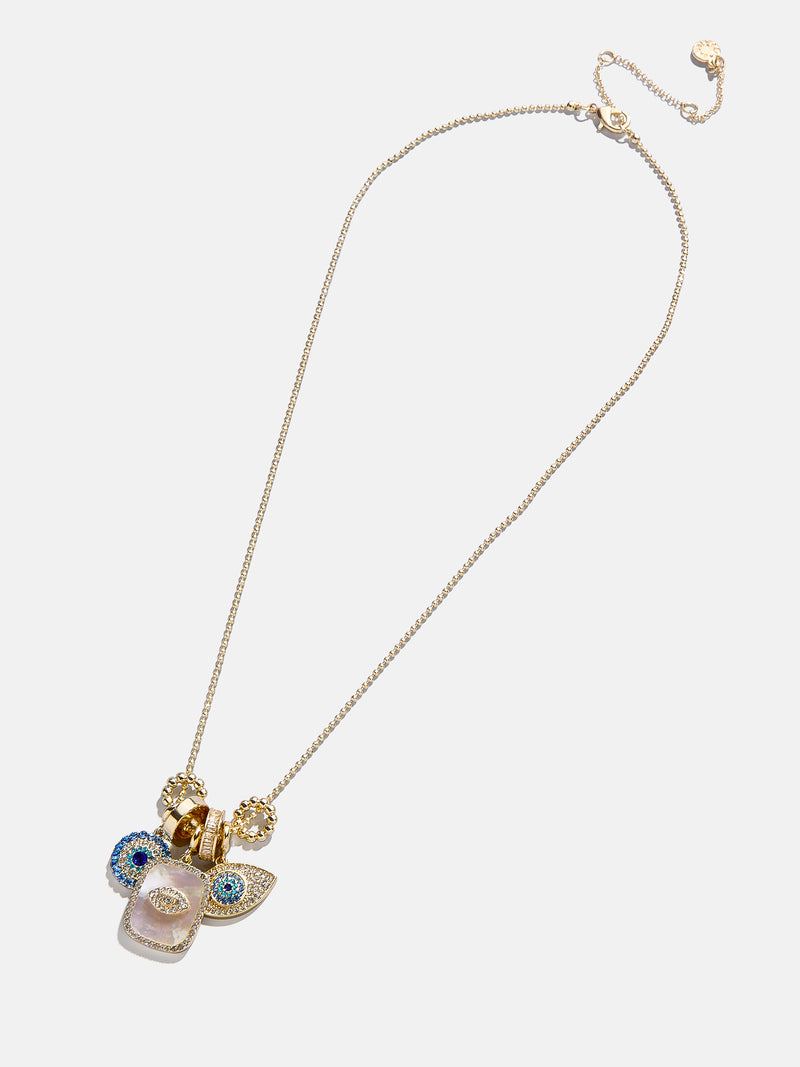BaubleBar Evil Eye Charm Necklace - Gold/Blue - 
    Ends Tomorrow: Enjoy 20% off
  
