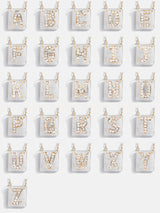 BaubleBar Clementine Initial Necklace - Gold/Pavé - 
    UP TO 80% OFF SALE
  
