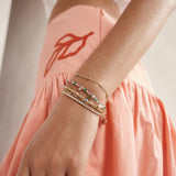 Rowan Semi-Precious Layered Bracelet - St. Tropez