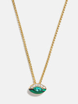 BaubleBar Clove Semi-Precious Birthstone Necklace - Emerald - 
    Enjoy 20% off - This Week Only
  
