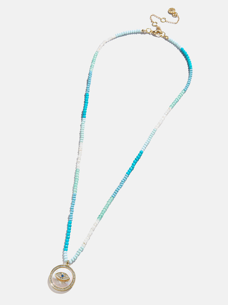 BaubleBar Evil Eye Semi-Precious Necklace - Gold/Blue - 
    Enjoy 20% off - This Week Only
  
