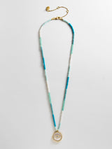 BaubleBar Evil Eye Semi-Precious Necklace - Gold/Blue - 
    Evil eye semi-precious necklace
  
