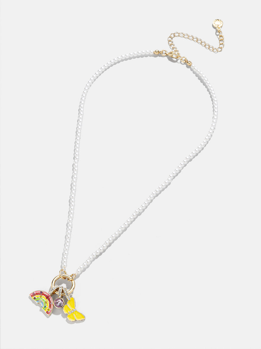 Sunshine & Rainbows Kids' Charm Necklace - Over The Rainbow