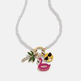 Vacation Mode Kids’ Charm Necklace - Palm Tree