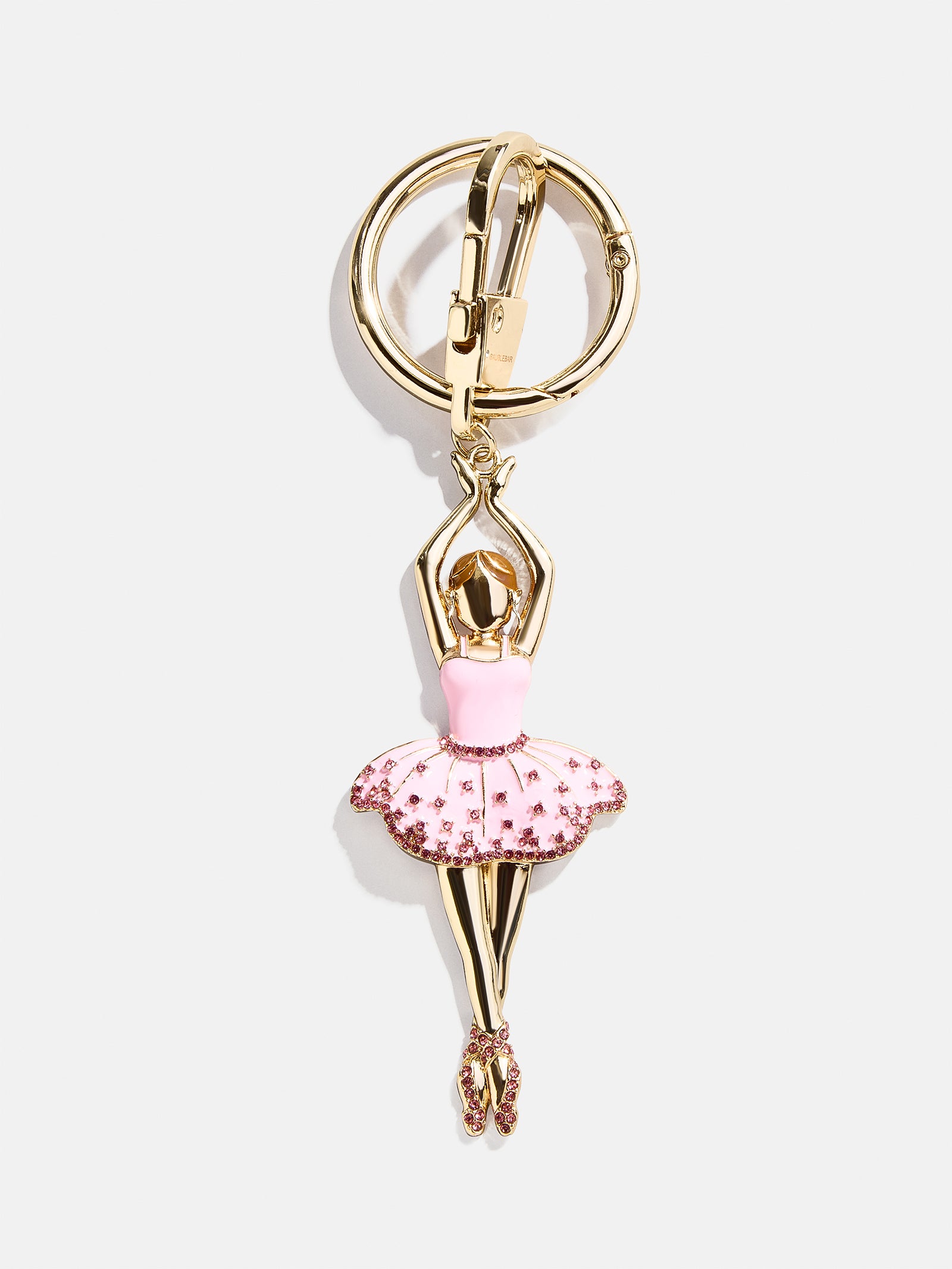 10k Yellow Gold Ballet Dancer Charm Pendant - Polished Gold Charm For Necklace