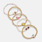 Vacation Mode Kids’ Bracelet Set - Sun