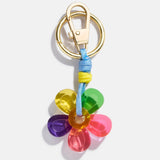 Rainbow Bloom Kids' Bag Charm - Flower