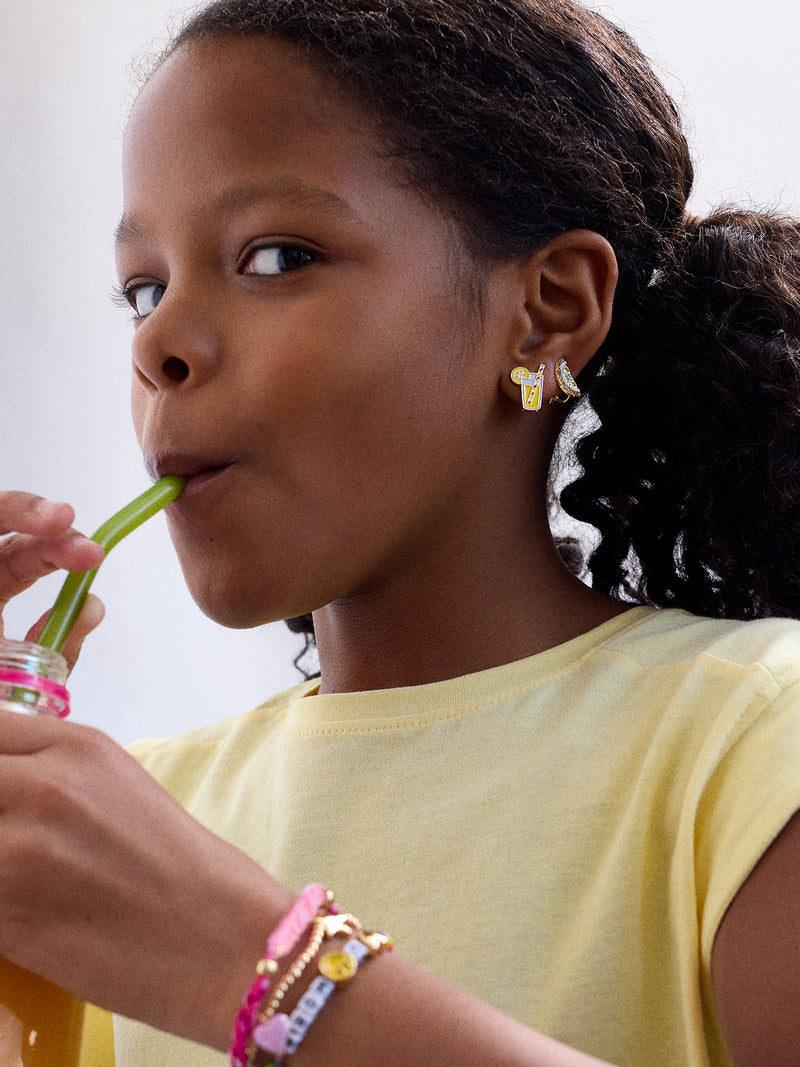 BaubleBar Squeeze The Day Kids' Clip-On Earring Set - Lemonade - 
    Ends Tomorrow: Enjoy 20% off
  
