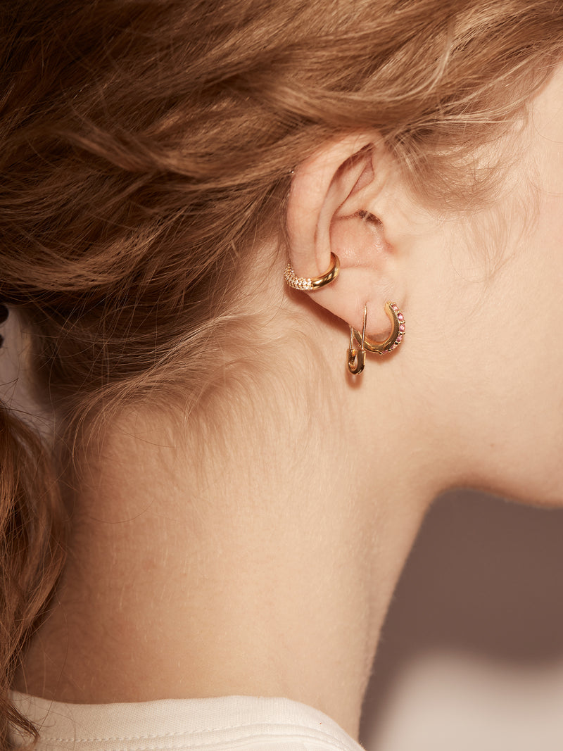 BaubleBar Demi 18K Gold Ear Cuff - Gold/Pavé - 
    Enjoy 20% off - This Week Only
  
