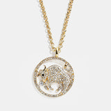 Andrea Zodiac Necklace - Taurus