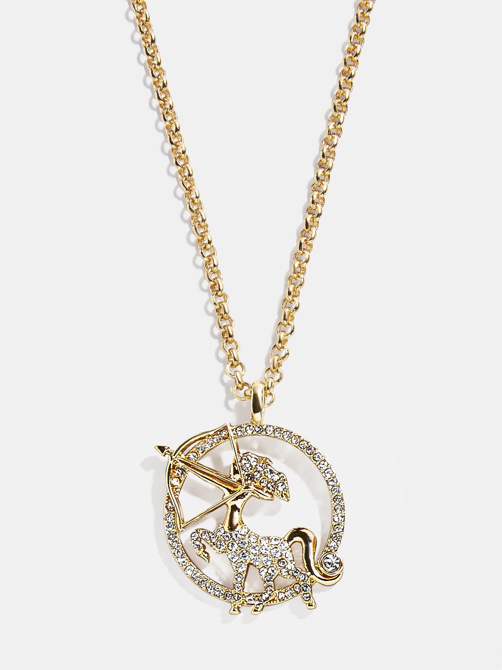 Andrea Zodiac Necklace - Sagittarius – Zodiac pendant necklace