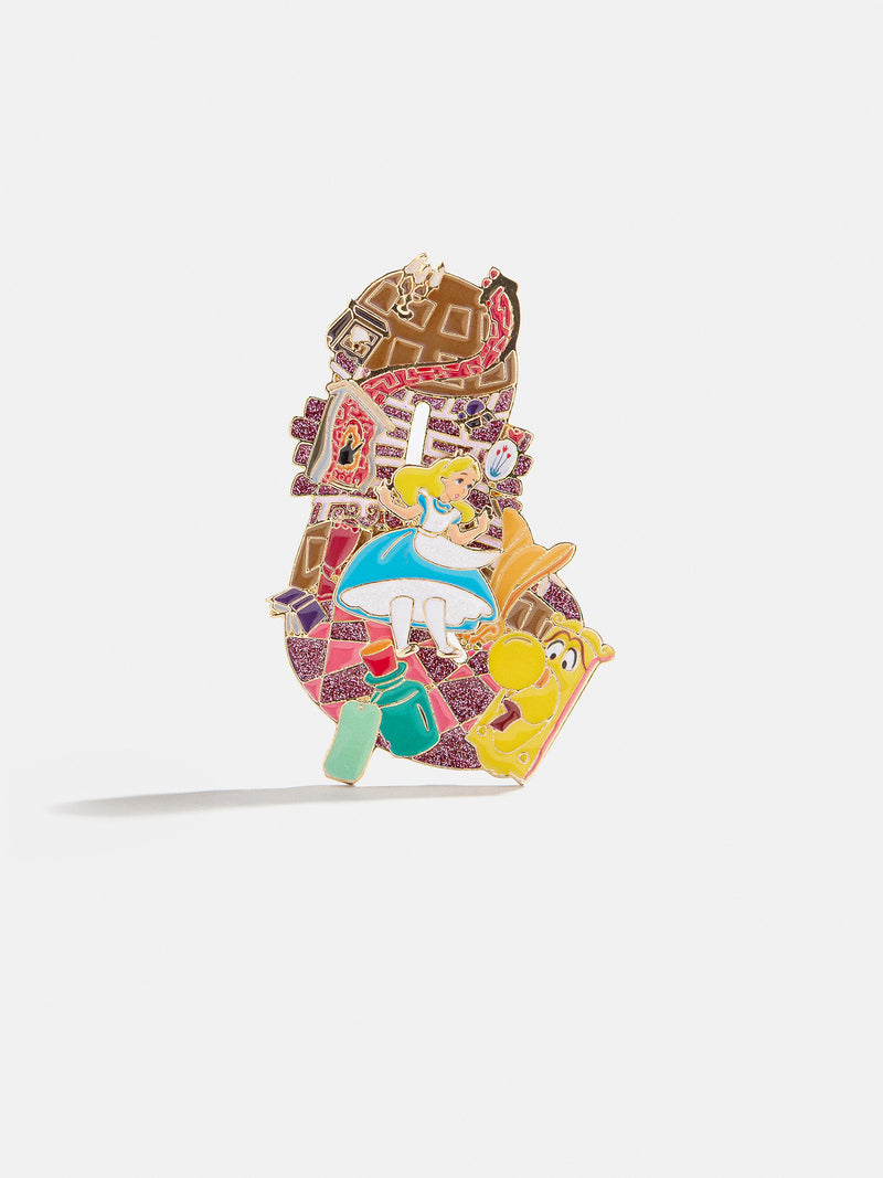 BaubleBar Disney Alice Down the Rabbit Hole Pin - Alice Down the Rabbit Hole - 
    Alice in Wonderland pin
  
