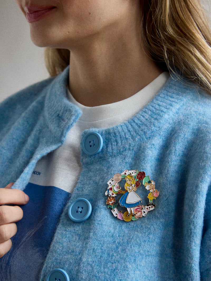BaubleBar Disney Alice in Wonderland Pin - Alice in Wonderland - 
    Alice in Wonderland pin
  

