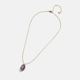 Aura Semi-Precious Pendant Necklace - Jade