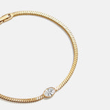 Lana 18K Gold Bracelet - Gold/Pavé