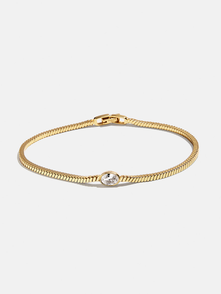 Lana 18K Gold Vermeil Bracelet - Gold/Pavé