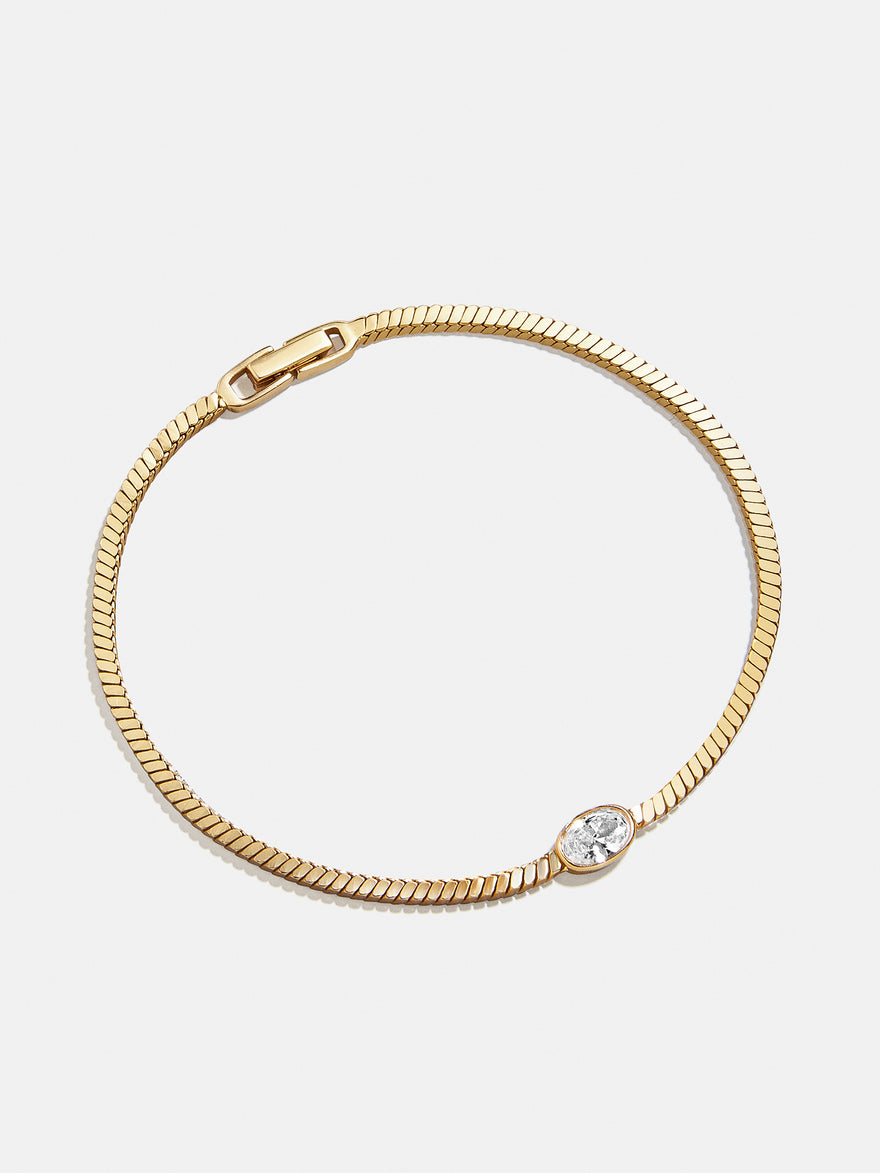 Lana 18K Gold Vermeil Bracelet - Gold/Pavé