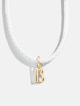 BaubleBar B - 
    Customizable cord necklace
  
