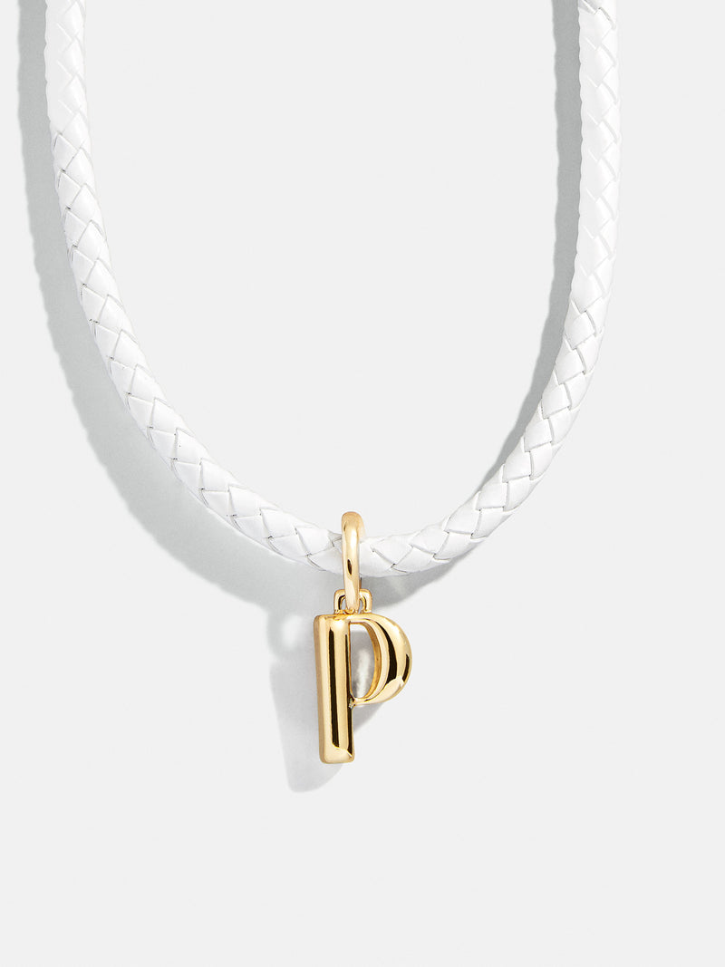 BaubleBar P - 
    Customizable cord necklace
  
