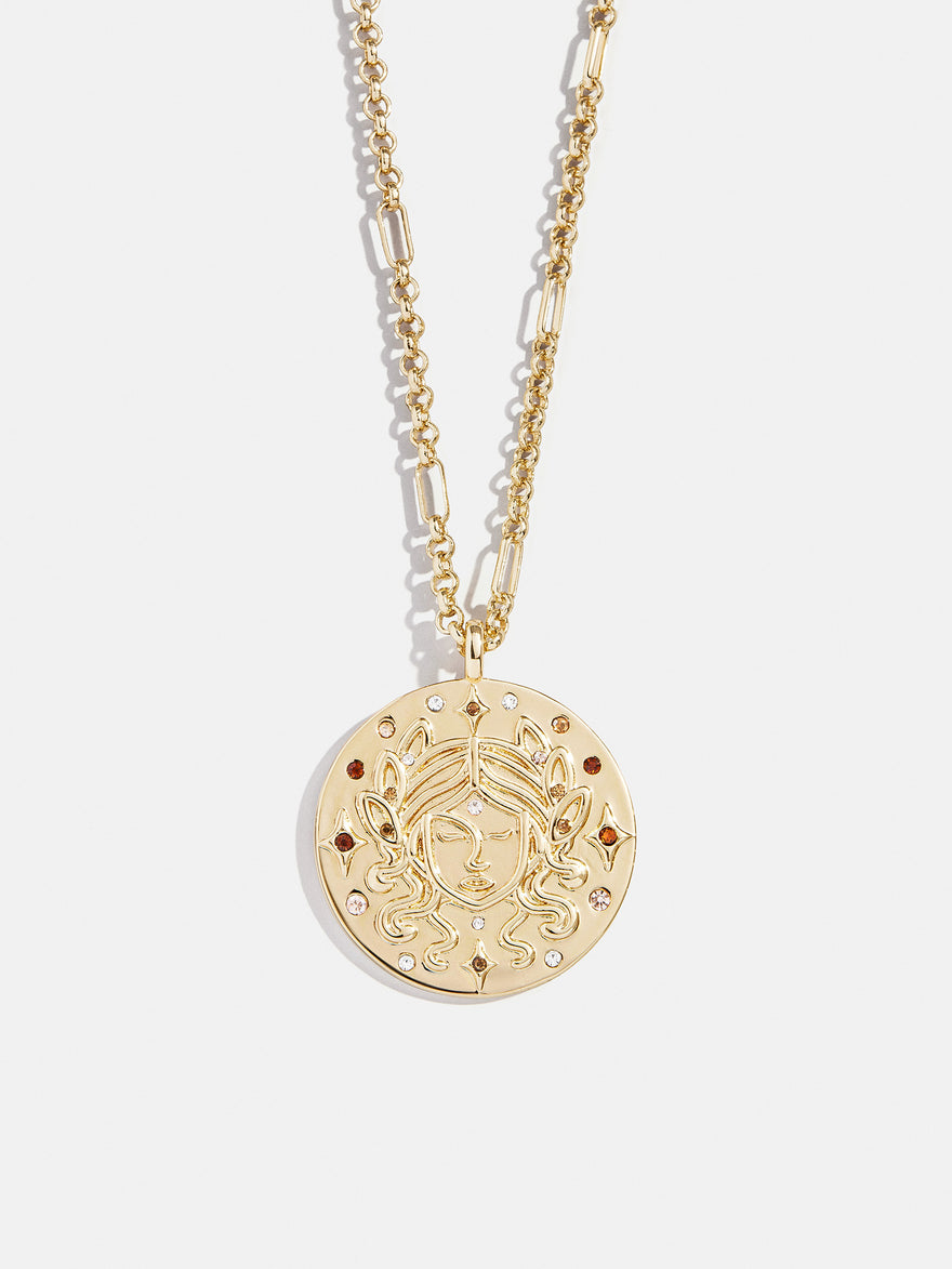 Zodiac Pendant Necklace - Virgo