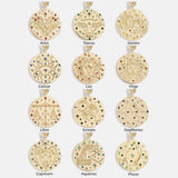 Zodiac Pendant Necklace - Virgo