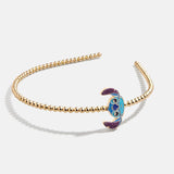 Disney Stitch Kids’ Headband - Gold/Blue