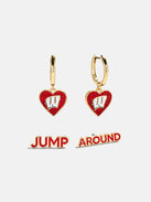 University of Wisconsin Earring Set - University of Wisconsin