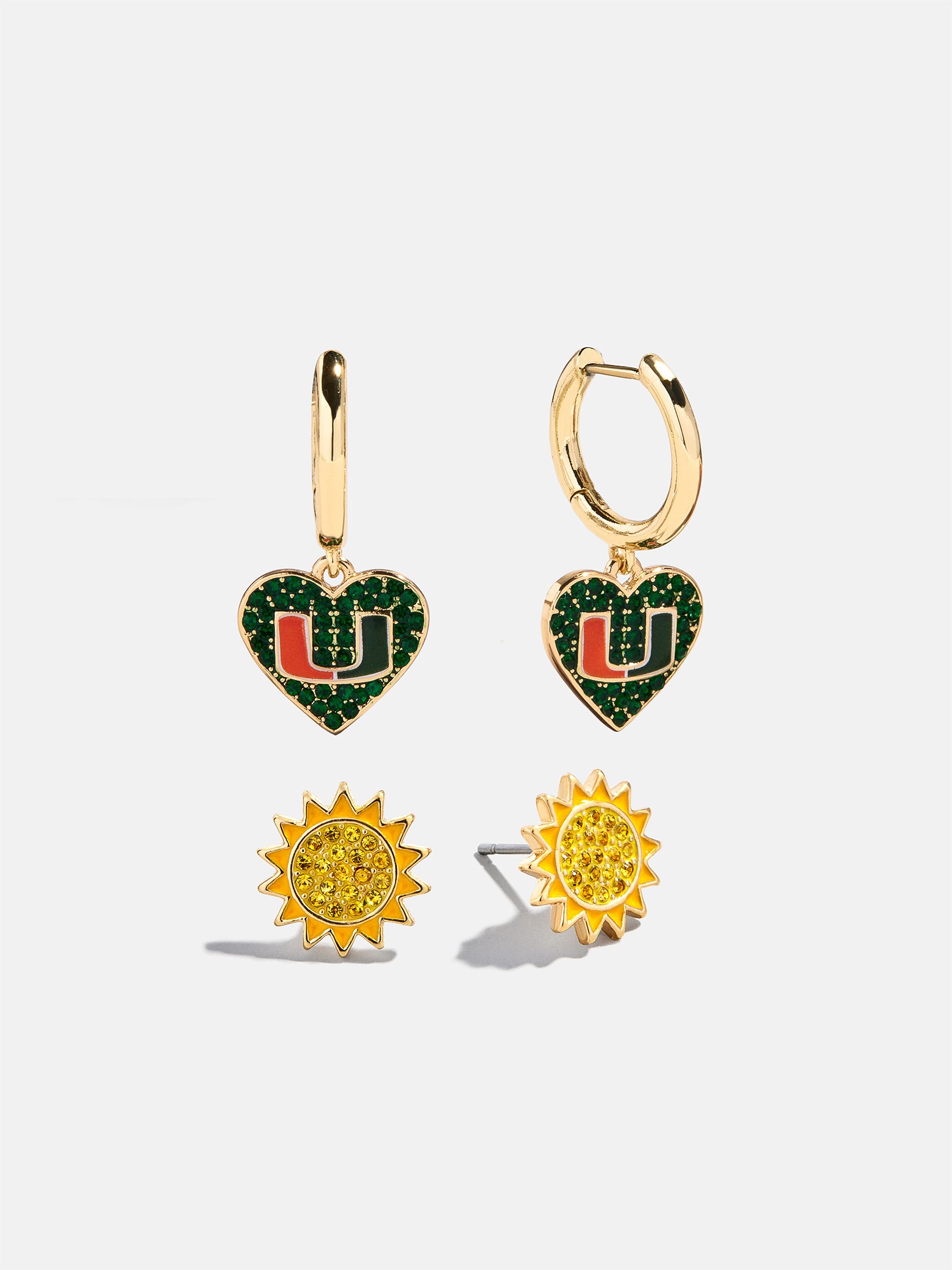 University of Miami Earring Set - University of Miami
