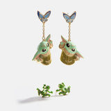 STAR WARS™ GROGU™ Earring Set - Gold/Green