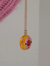 BaubleBar Disney Alice in Wonderland Locket - Gold/Multi - 
    Alice in Wonderland locket necklace
  
