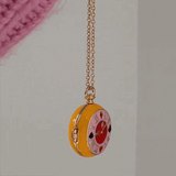 Disney Alice in Wonderland Locket - Gold/Multi