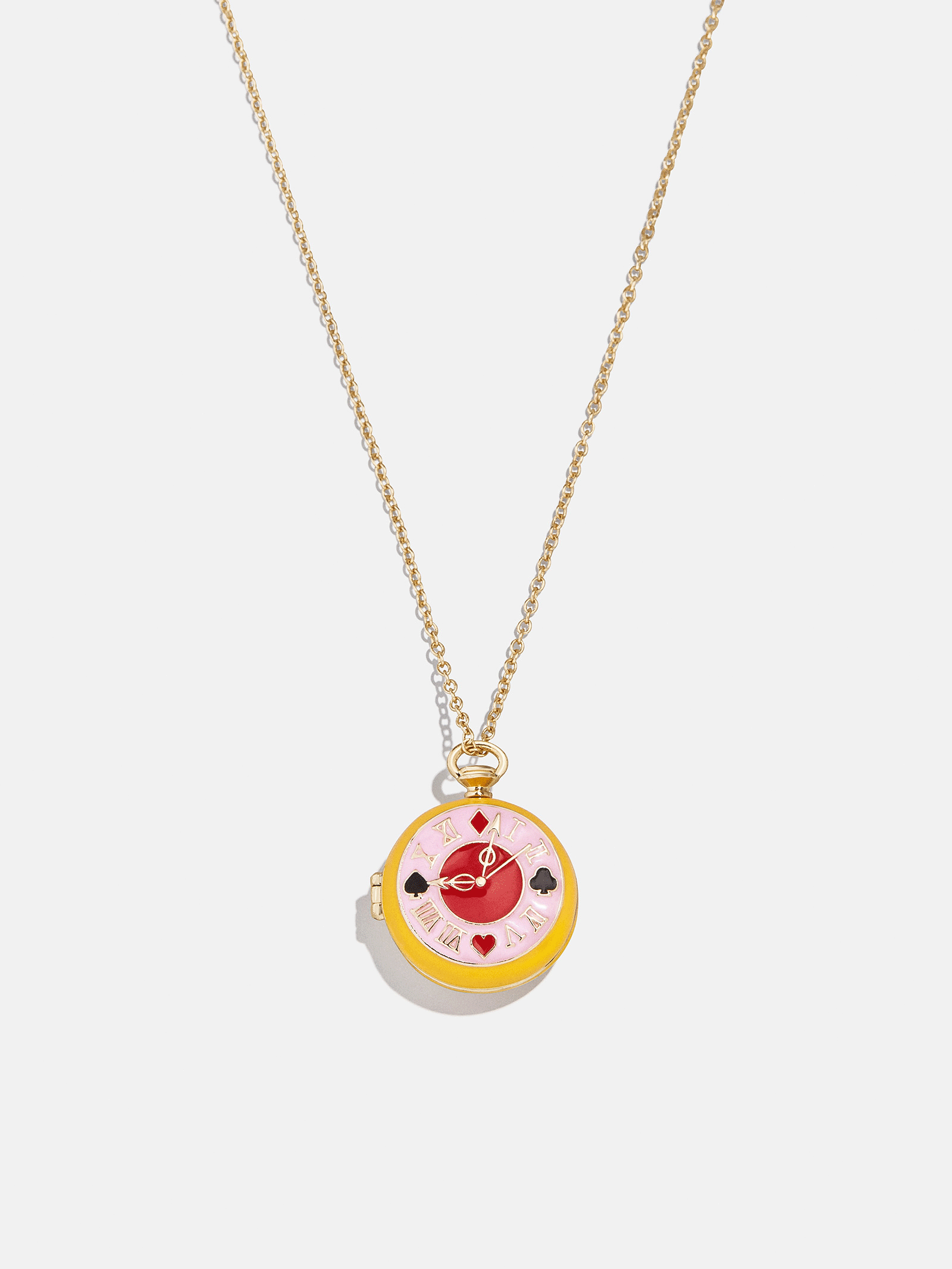 Disney Alice in Wonderland Locket - Gold/Multi