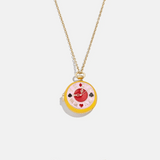 Disney Alice in Wonderland Locket - Gold/Multi