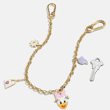 Disney Daisy Duck Motif Bag Charm - Daisy Duck