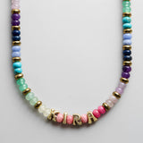 Semi-Precious Custom Bubble Necklace - Semi-Precious Bubble