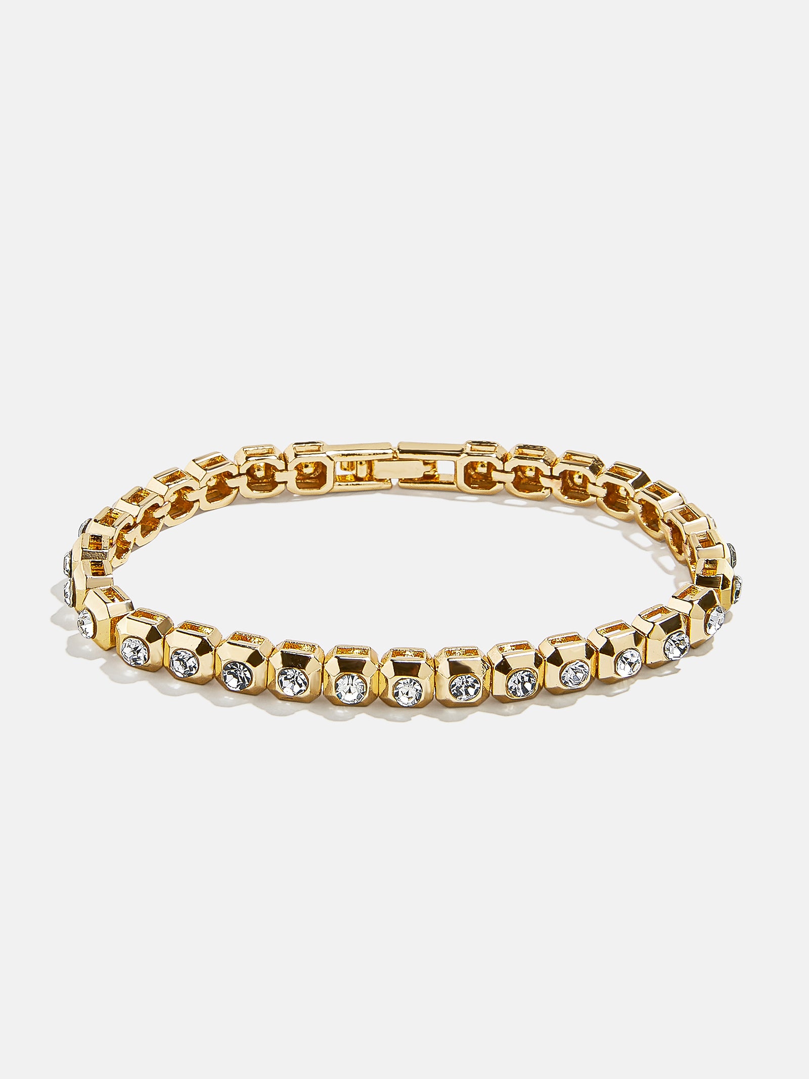 Glitter Luxury Tennis Bracelet 【GOLD】 Luxury Crystal Tennis Bracelet - Square Zircon Diamond Gold