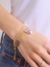 BaubleBar MLB Charm Bracelet - Cleveland Guardians - 
    20% Off MLB Styles. For one week only.
  
