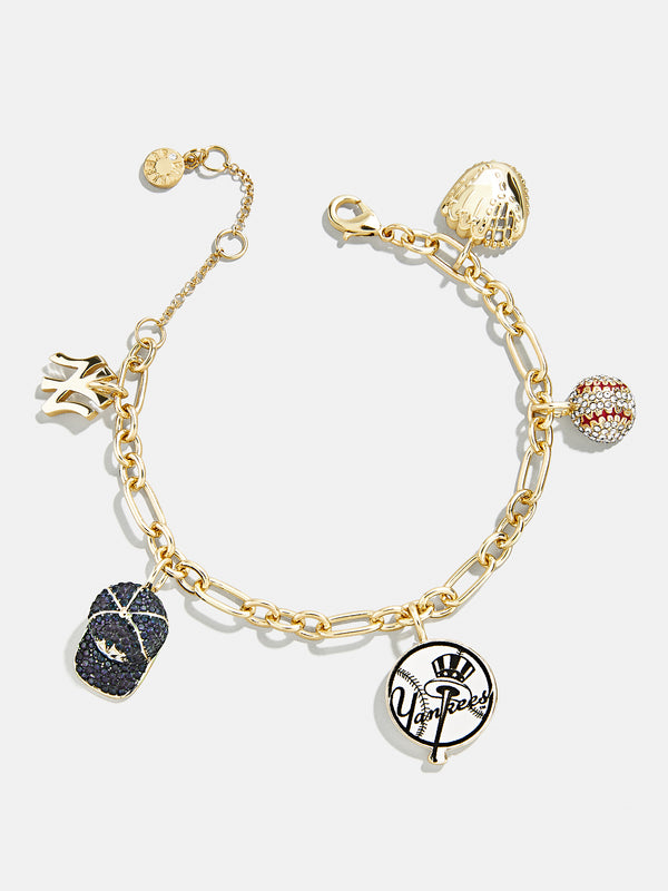 MLB Charm Bracelet - New York Yankees