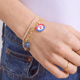 MLB Charm Bracelet - Texas Rangers