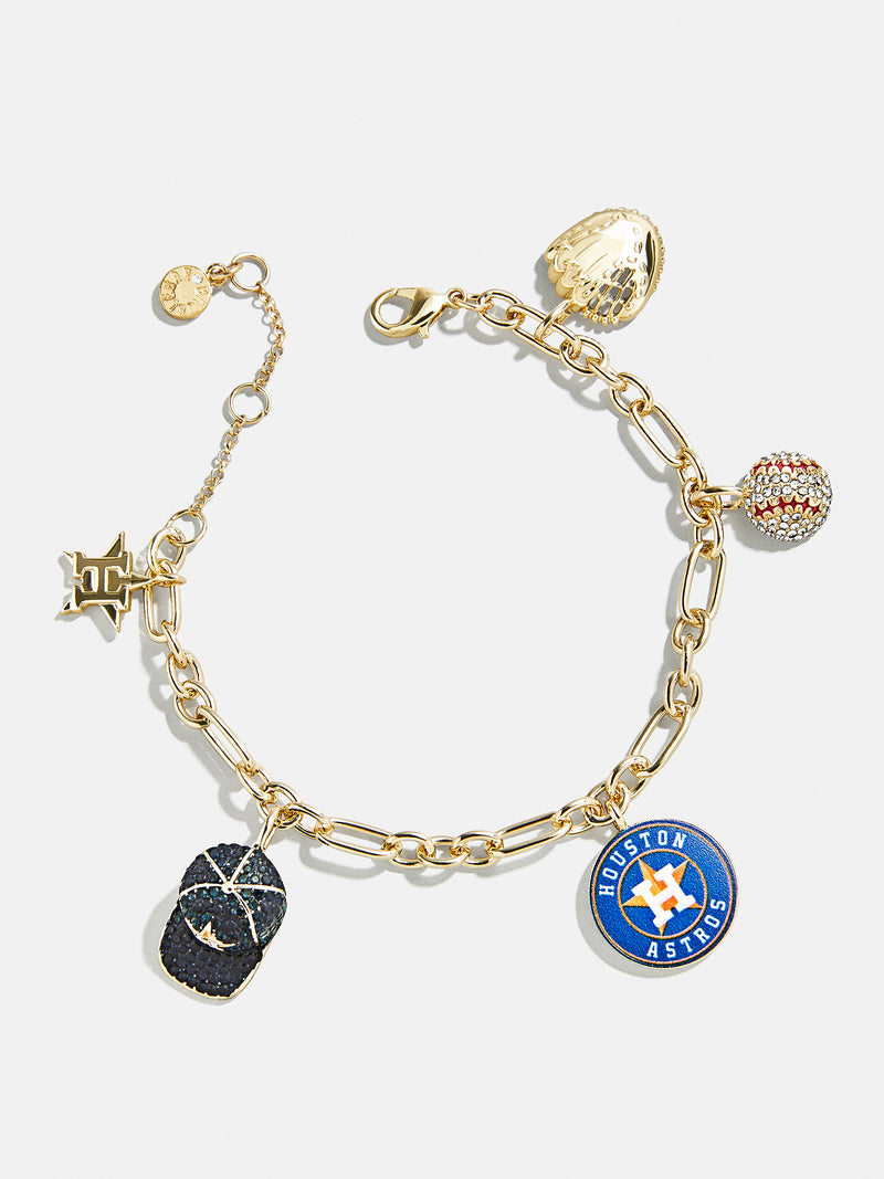 MLB Charm Bracelet - Houston Astros