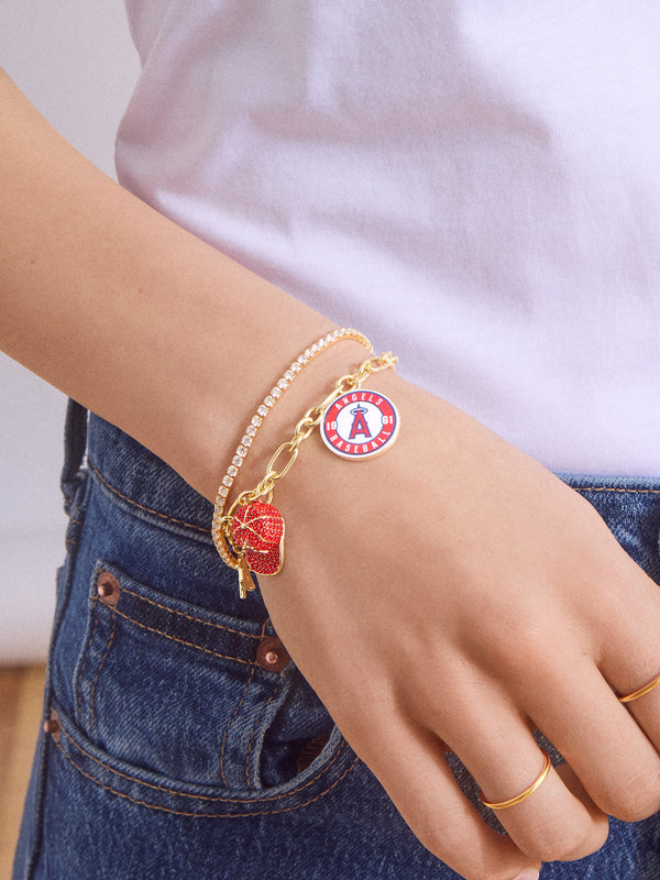 MLB Charm Bracelet - Los Angeles Angels