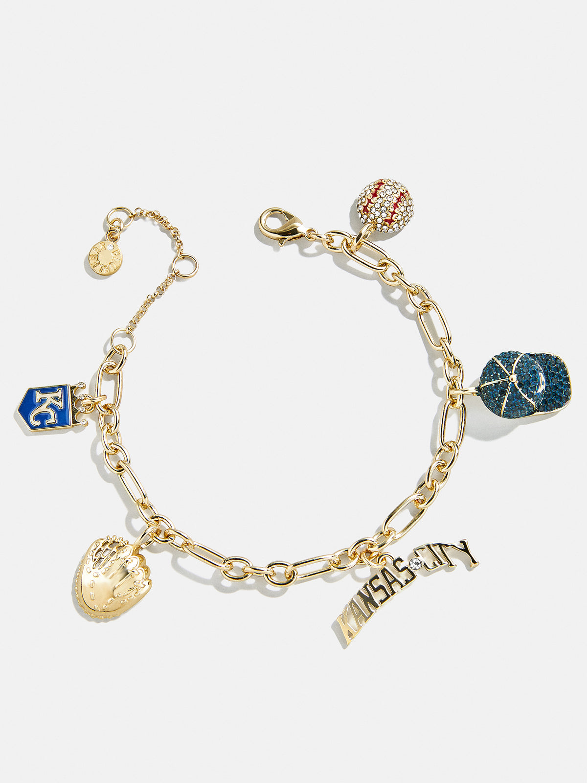 MLB Charm Bracelet - Kansas City Royals