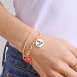 MLB Charm Bracelet - St. Louis Cardinals