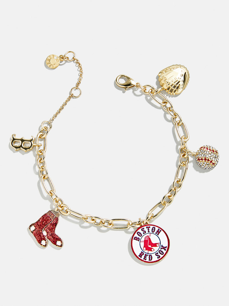 MLB Charm Bracelet - Boston Red Sox