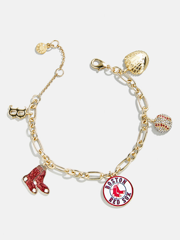 MLB Charm Bracelet - Boston Red Sox