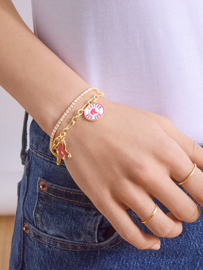 BaubleBar MLB Charm Bracelet - Boston Red Sox - 
    20% Off MLB Styles. For one week only.
  
