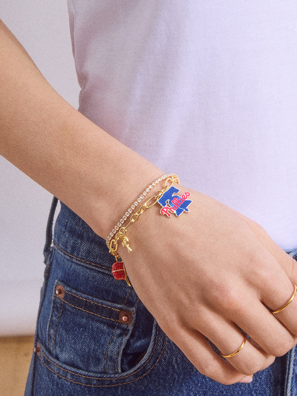 MLB Charm Bracelet - Philadelphia Phillies