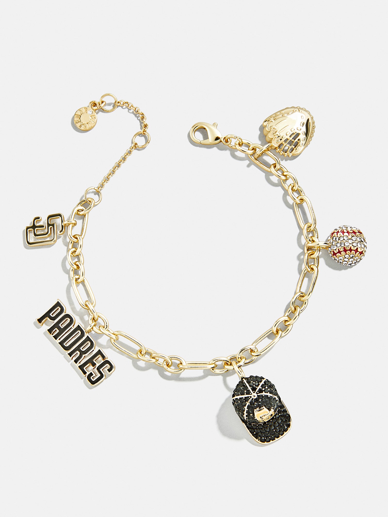 MLB Charm Bracelet - San Diego Padres